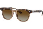 Ochelari de soare Ray-Ban Junior RJ9098S 7152T5 Polarized Pătrați Havana