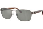 Ochelari de soare Ray-Ban RB3750 925940 Pătrați Maro