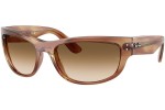 Ochelari de soare Ray-Ban RB2289 140351 Dreptunghiulari Maro