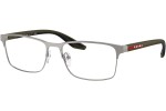 Ochelari Prada Linea Rossa PS50PV 5AV1O1 Dreptunghiulari Gri