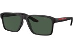 Ochelari de soare Prada Linea Rossa PS05YS DG006U Dreptunghiulari Negri