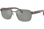 Ochelari de soare Ray-Ban RB3751 925940 Pătrați Maro