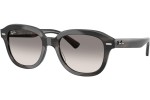 Ochelari de soare Ray-Ban Erik RB4398 140432 Pătrați Gri