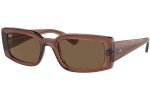 Ochelari de soare Ray-Ban Kiliane RB4395 667873 Dreptunghiulari Maro