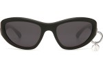 Ochelari de soare OiO by eyerim Meteor Matte Black Grey Lentilă unică | Shield Negri