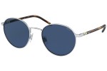 Ochelari de soare Polo Ralph Lauren PH3133 900180 Rotunzi Argintii