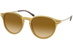 Ochelari de soare Polo Ralph Lauren PH4169 50052L Rotunzi Galbeni