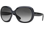 Ochelari de soare Ray-Ban Jackie Ohh II RB4098 601/8G Oversize Negri