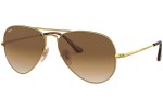 Ochelari de soare Ray-Ban Aviator Metal II RB3689 914751 Pilot Aurii