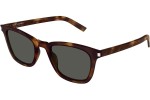 Ochelari de soare Saint Laurent SL716SLIM 003 Pătrați Havana