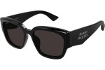 Ochelari de soare Alexander McQueen AM0468S 001 Pătrați Negri