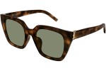 Ochelari de soare Saint Laurent SLM143 003 Pătrați Havana