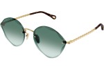 Ochelari de soare Chloe CH0253S 003 Rotunzi Aurii