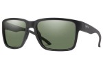 Ochelari de soare Smith EMERGE 003/M9 Polarized Dreptunghiulari Negri