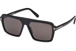 Ochelari de soare Tom Ford Vincent FT1176 01A Pătrați Negri