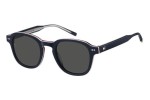 Ochelari de soare Tommy Hilfiger TH2185/S PJP/IR Pătrați Albaștri