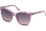 Ochelari de soare Guess GU00191 80Z Cat Eye Violeți