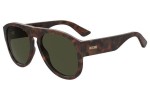 Ochelari de soare Moschino MOS176/S 086/QT Pilot Havana