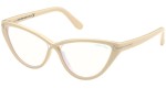 Ochelari Tom Ford FT5729-B 025 Cat Eye Albi