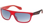 Ochelari de soare Adidas Originals OR0023 66C Flat Top Roșii