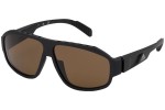 Ochelari de soare Adidas Sport SP0025 02H Polarized Pătrați Negri