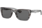 Ochelari de soare Ray-Ban Caribbean RB2248 1314B1 Pătrați Gri