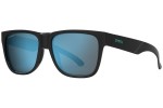 Ochelari de soare Smith LOWDOWN2 7ZJ/QG Polarized Pătrați Negri