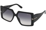 Ochelari de soare Tom Ford FT0790 01B Oversize Negri