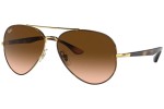 Ochelari de soare Ray-Ban RB3675 9127A5 Pilot Aurii