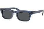 Ochelari de soare Ray-Ban Junior Burbank Jr RJ9083S 707287 Dreptunghiulari Albaștri