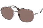 Ochelari de soare Prada PR51YS 5AV05C Polarized Pilot Argintii